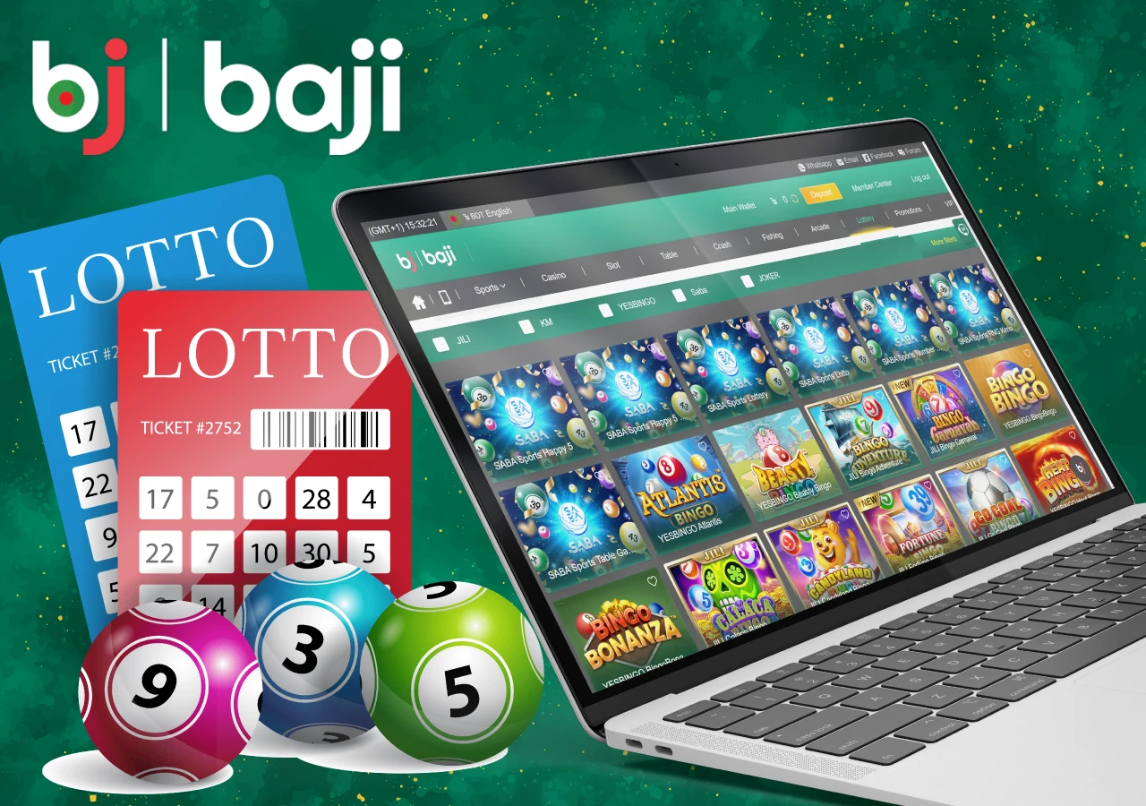 Try your luck in Baji Live lottery games