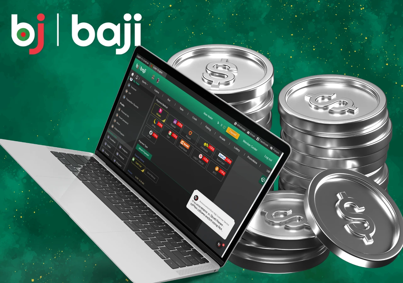 The Baji Live platform offers a variety of deposit options to choose from