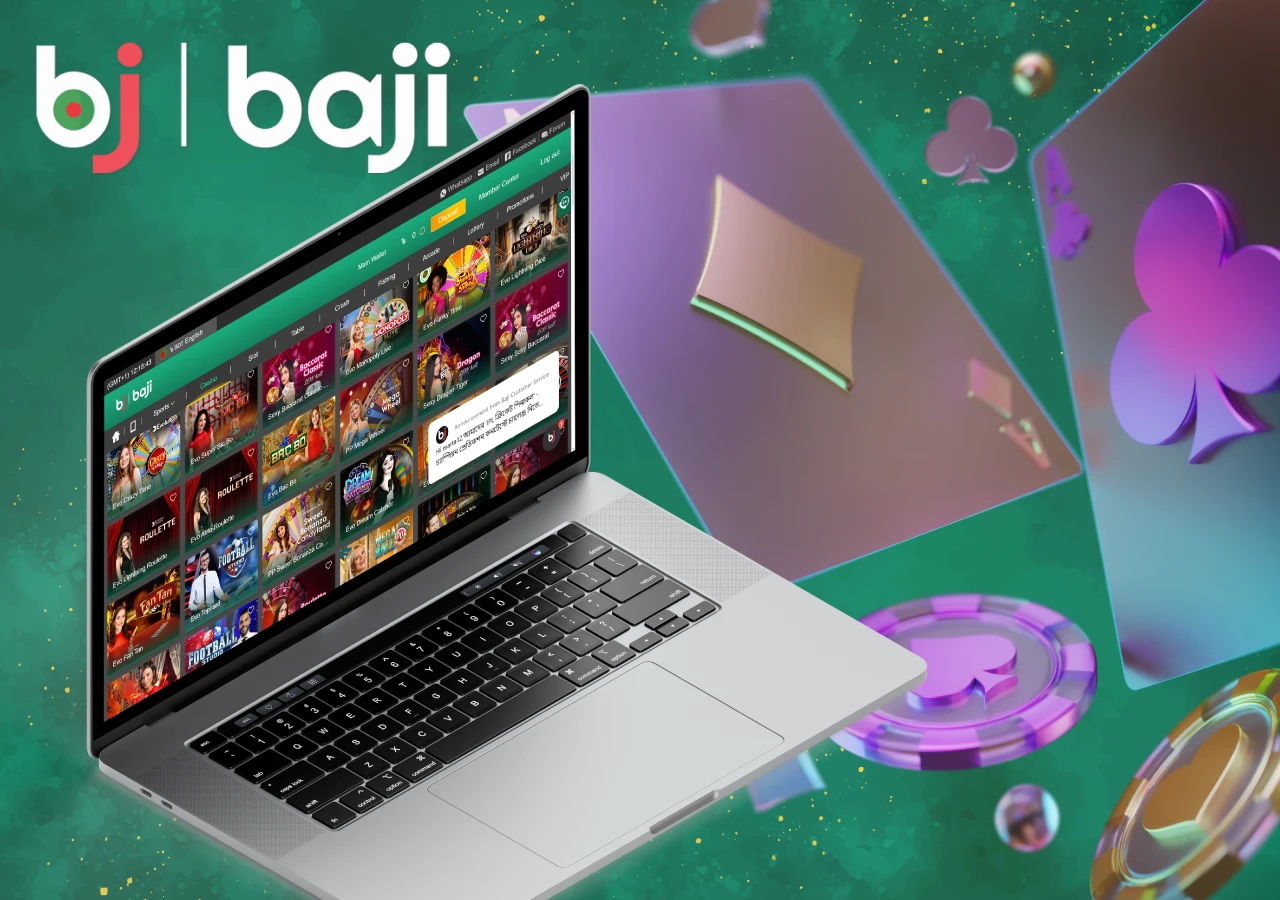 The most popular table games are available at Baji Live Casino